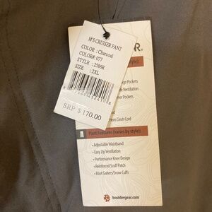 Boulder Gear Men’s Cruiser Pant, XXL